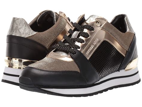 michael kors sneaker sale schwarz|michael kors shoes clearance sale.